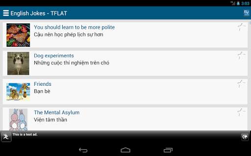 Truyện Cười Tiếng Anh screenshot 10