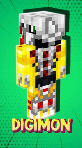 Skin Digi Mon For Minecraft screenshot 5