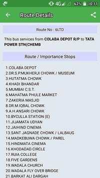 Mumbai BEST Bus screenshot 4