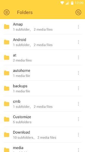 Lark Player Theme - Yellow screenshot 4