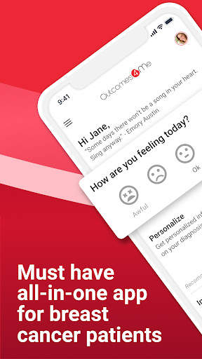 Outcomes4Me - Breast Cancer Care screenshot 1