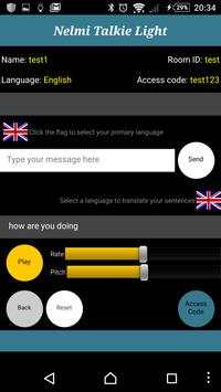 Nelmi Talkie Light screenshot 6