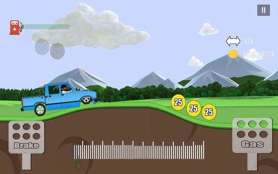 Car Mountain Hill Driver - Climb Racing Game screenshot 2