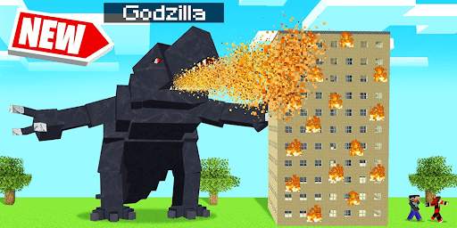 Godzilla Mod for Minecraft pe screenshot 2