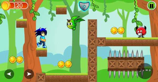 Sonic Boy 2D Classic Dash Adventures screenshot 3