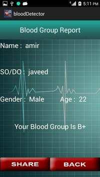 Blood Group Detector prank screenshot 5
