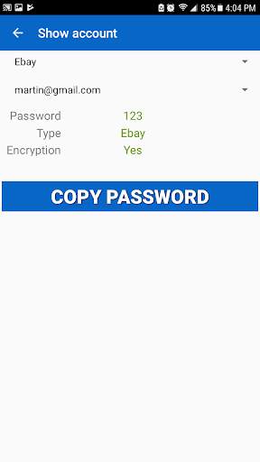 Password Saver Free screenshot 5