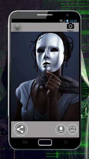 Anonymous Mask Montage Photo screenshot 5