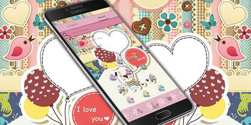 Pink wallpaper, small fox Tourism World Theme screenshot 6