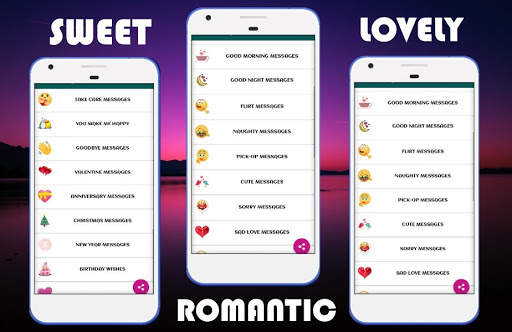 Love Messages for Girlfriend - Romantic Love SMS screenshot 1