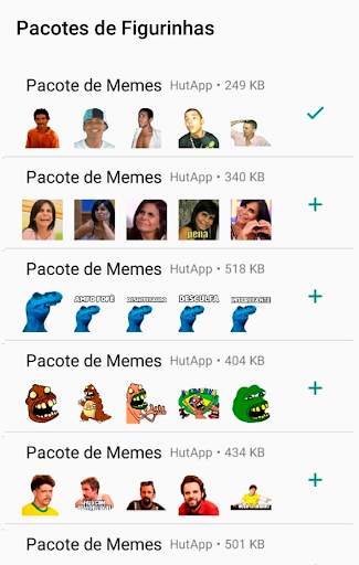 Figurinhas para WhatsApp Memes screenshot 1