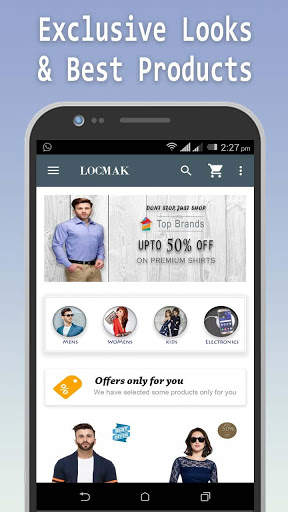 Locmak - Online Shopping Application screenshot 2