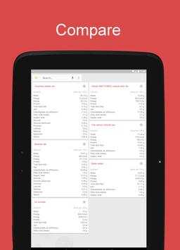 Nutrition Facts Search screenshot 6