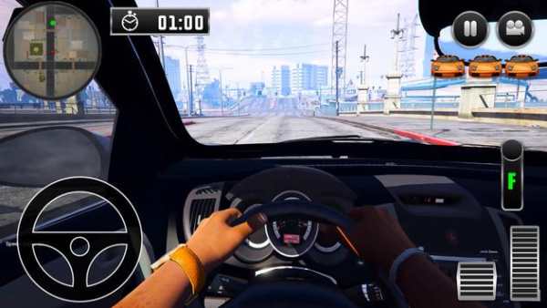 City Driving Renault Car Simulator screenshot 2