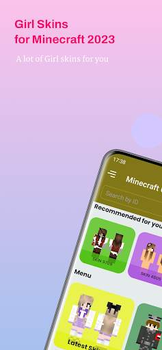 Girls Skins for Minecraft 2023 screenshot 1