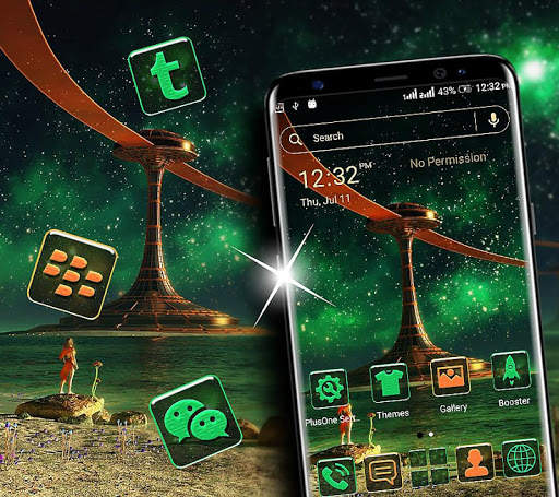 Fantasy Sky Launcher Theme screenshot 1