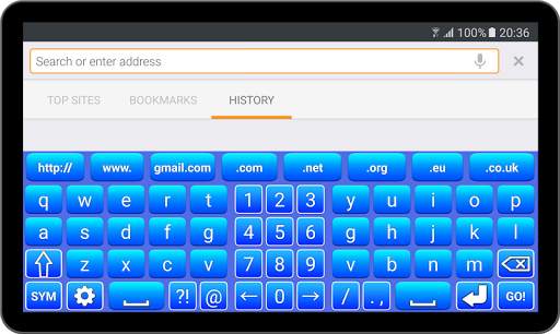 Blue Keyboard screenshot 6