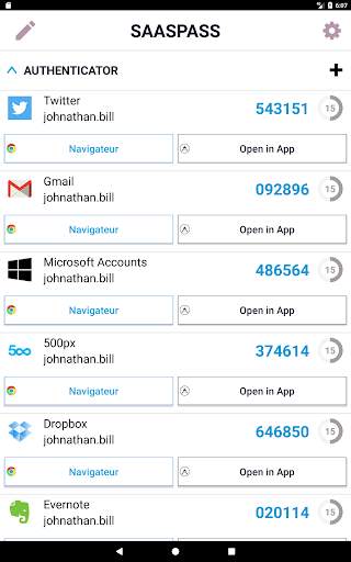 SAASPASS | Authenticator 2FA screenshot 10