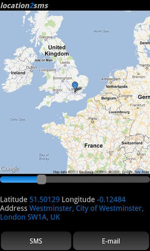 location2sms screenshot 2