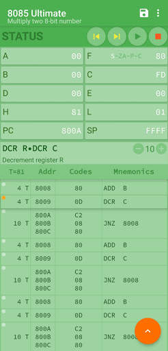 8085 Simulator Ultimate screenshot 3