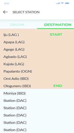 Nigerian Railway Corporation (NRC) Mobile App screenshot 6
