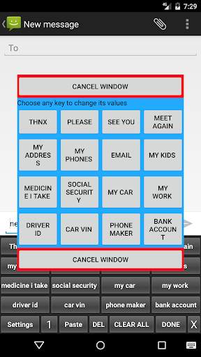 Editable Keyboard screenshot 4