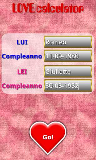 Love Calculator screenshot 2