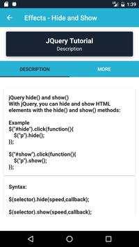 Learn jQuery - jQuery Tutorial скриншот 5