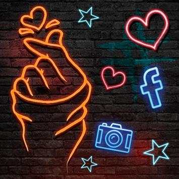 Neon, Led, Love Themes & Wallpapers screenshot 4