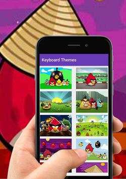 Angry Birds Keyboard स्क्रीनशॉट 1