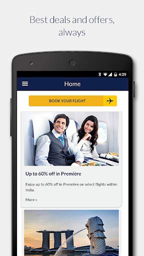 Jet Airways screenshot 1