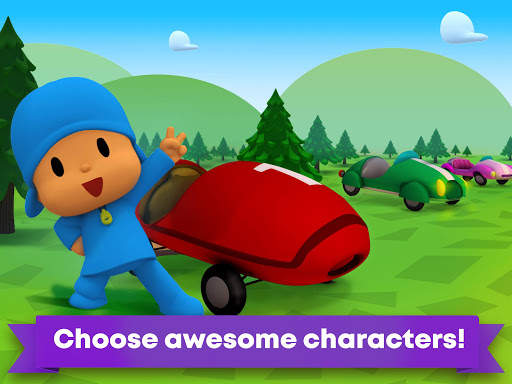 Pocoyo Racing: Kids Car Race - Fast 3D Adventure screenshot 8