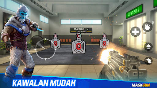 MaskGun: Permainan Menembak screenshot 5