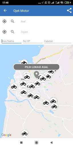 OJEKA - Ojek Online Akhwat screenshot 1
