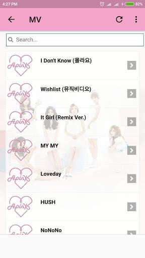 Apink Lyrics (Offline) screenshot 5