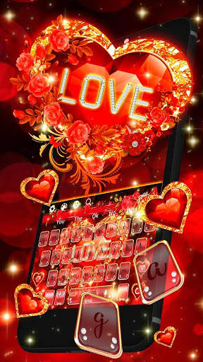 Love Heart Keyboard screenshot 1