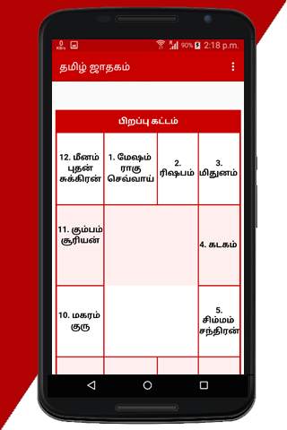 Tamil Jathagam - Tamil Horoscope screenshot 4
