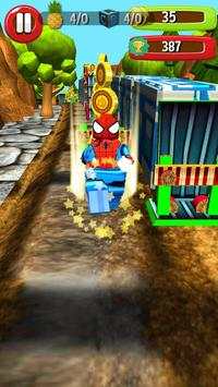 Subway Lego Spider-Run Adventure screenshot 3