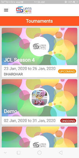 SuperScore | Online Cricket Score | Tournament screenshot 2
