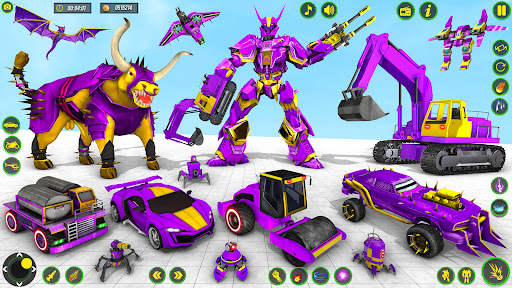 Bull Robot Car Game:Robot Game screenshot 7