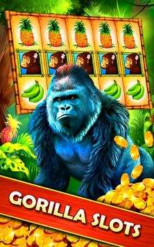 King Gorilla Hot Vegas Casino Slots 🦍 screenshot 1