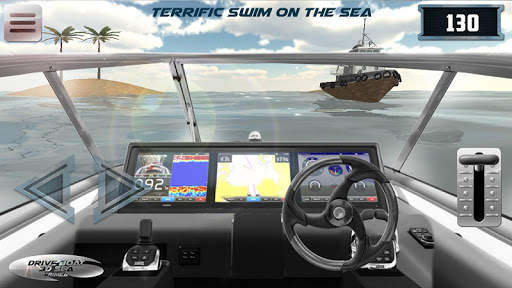 Driving Boat 3D Sea Crimea screenshot 4