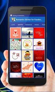 Romantic stickers for facebook screenshot 4