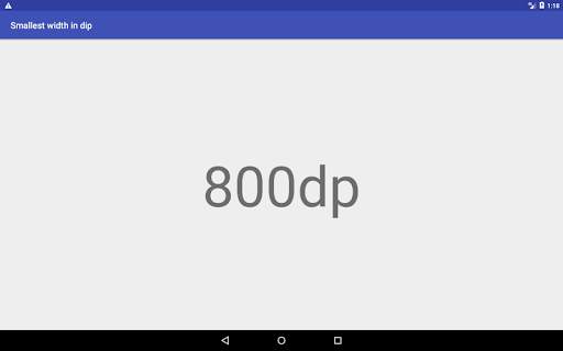 Smallest width in dip screenshot 5