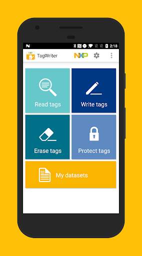 NFC TagWriter by NXP screenshot 1