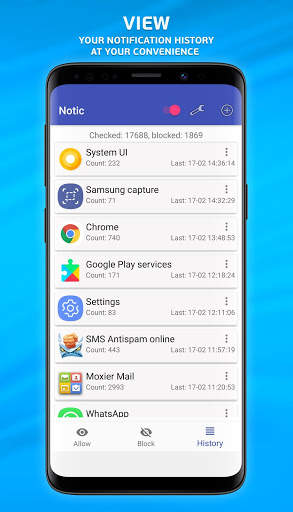 Notification blocker. Notification cleaner screenshot 4