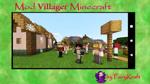 👨‍👩‍👧‍👦Bonny Villagers Mod Minecraft screenshot 5