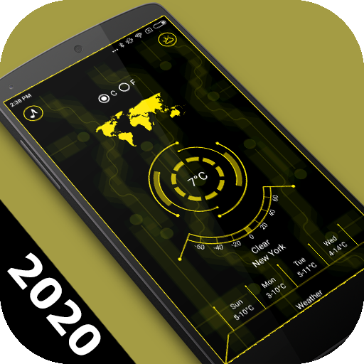 Innovational Launcher 2019 - hi-tech theme icon