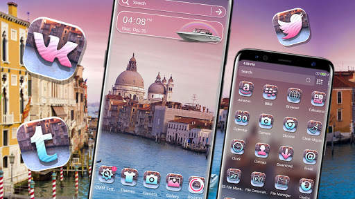 Venice River Launcher Theme screenshot 1