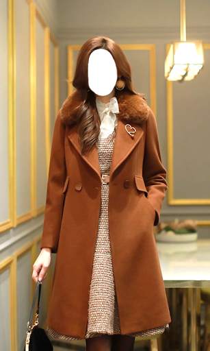 Women Stylish Coat Photo Suit screenshot 7